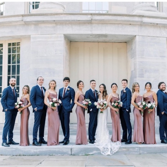 Park & fifth co Belmont dress in Mauve - Picture 4 of 4